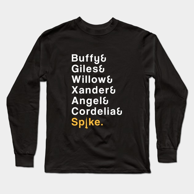 BUFFY The Vampire Slayer Long Sleeve T-Shirt by Bhagila